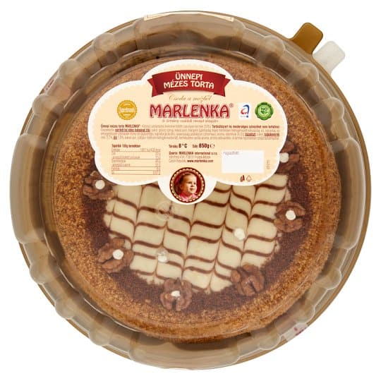 Marlenka mézes ünnepi torta 850 g