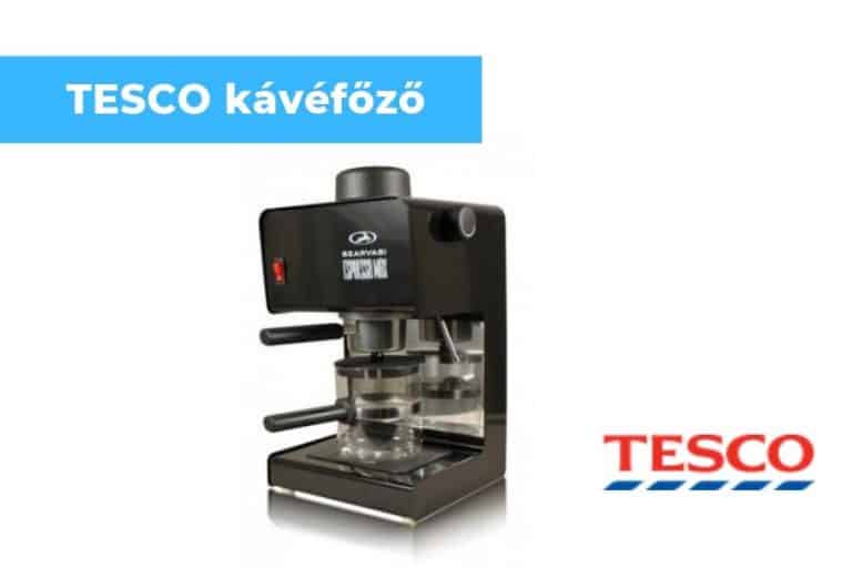 tesco kávéfőző