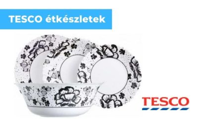 Étkészlet Tesco -ból
