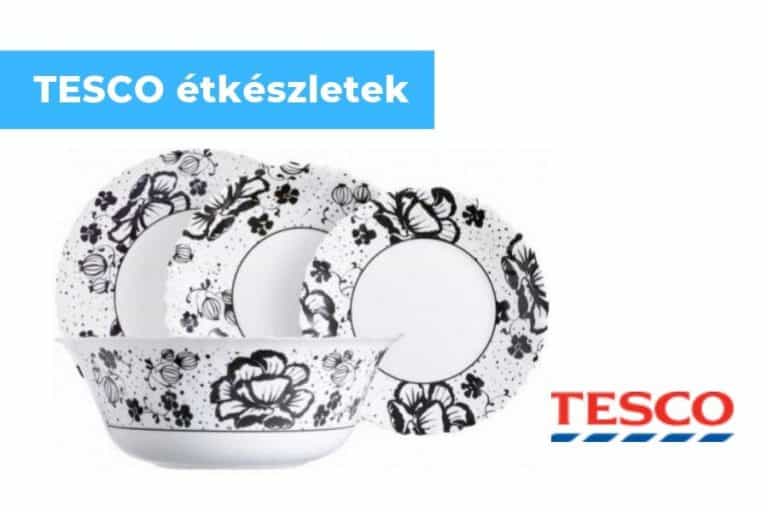 Étkészlet Tesco -ból
