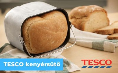 Kenyérsütőgép Tesco – Süssünk otthon kenyeret!