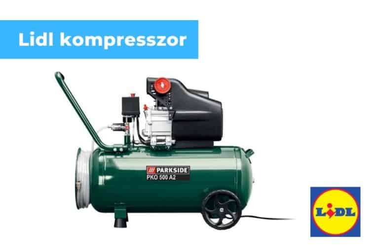 Parkside kompresszor a Lidl kínálatából
