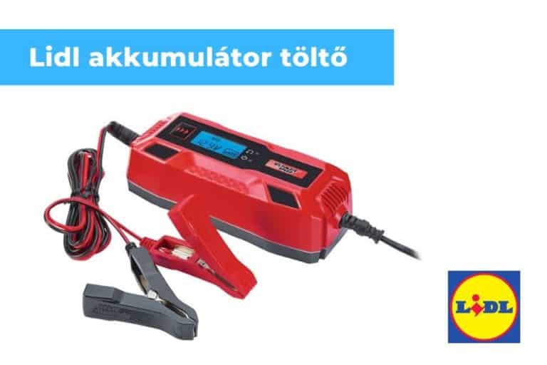 lidl akkumulátor töltő
