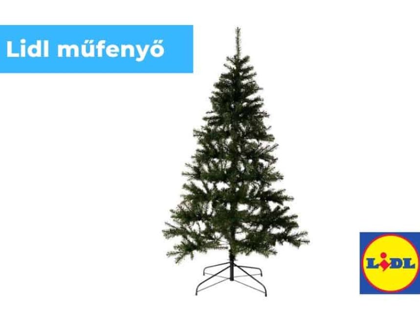 Lidl műfenyő – az idei kínálat img