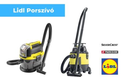 Lidl porszívó kínálata – Parkside és Silvercrest modellek