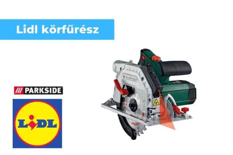 Parkside körfűrész – kézi, akkus és asztali modellek a Lidl -ben