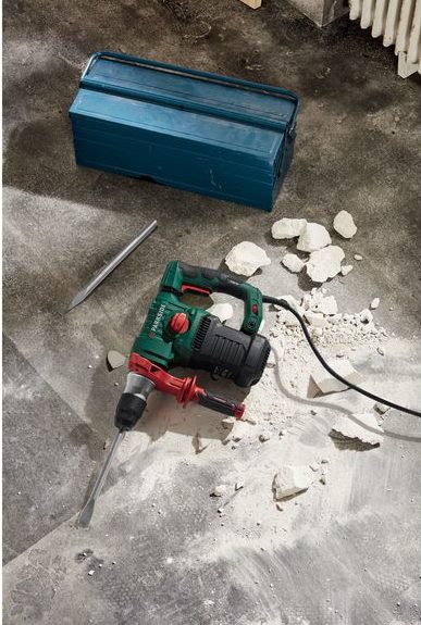 Parkside fúró és vésőkalapács 1500w - PBH 1500 F6