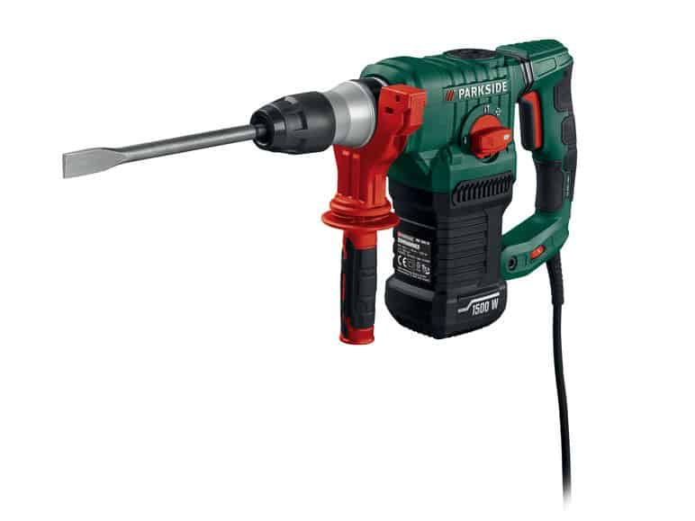 Parkside fúró és vésőkalapács 1500w
