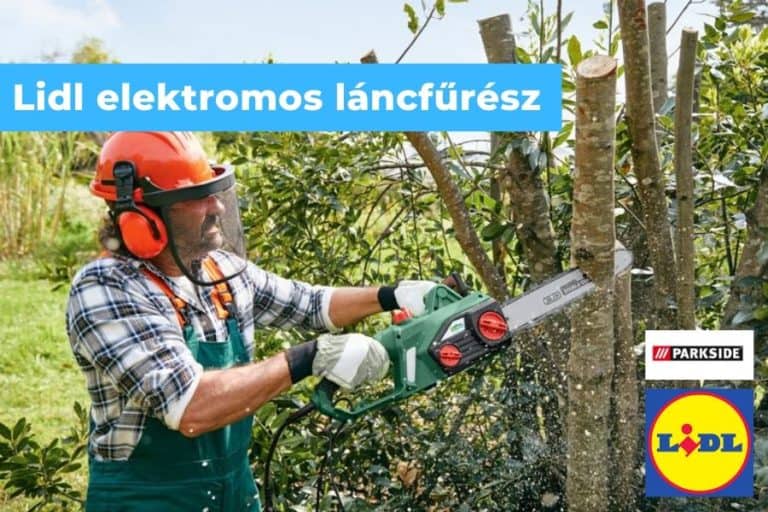 Parkside elektromos láncfűrész a Lidl kínálatában