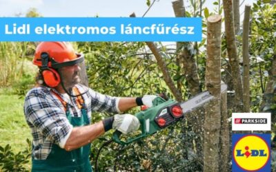 Parkside elektromos láncfűrész a Lidl kínálatában