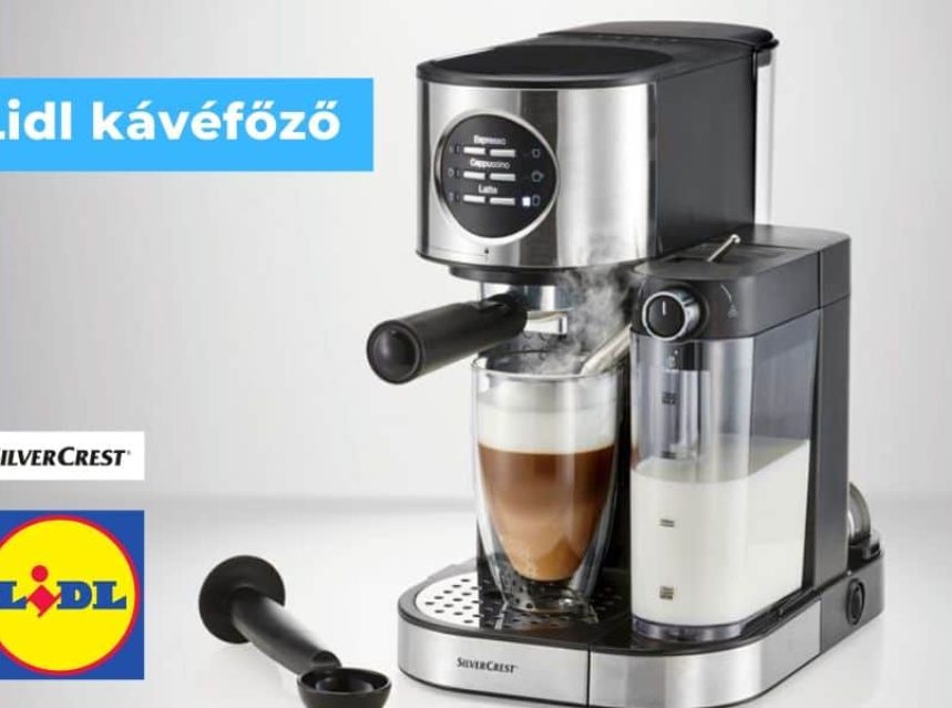 Silvercrest kávéfőző a Lidl -től img