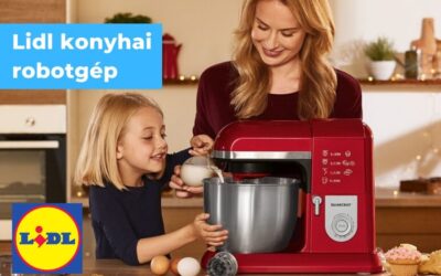 Silvercrest robotgép – konyhai robotgépek, dagasztógépek a Lidl-től