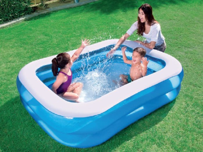 Carousel felfújható családi medence tesco_