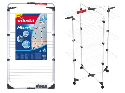 Vileda Mixer 3 ruhaszárító torony ruhaszárító állvány tesco