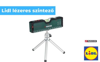 Parkside lézeres szintező a Lidl kínálatában