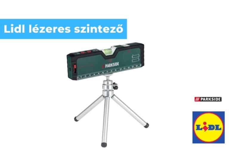 Parkside lézeres szintező a Lidl kínálatában