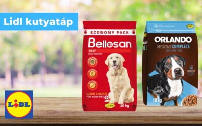 Lidl kutyatáp választéka – kis és nagy kedvenceinknek