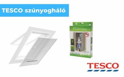 Tesco szúnyogháló – tartsuk távol a rovarokat