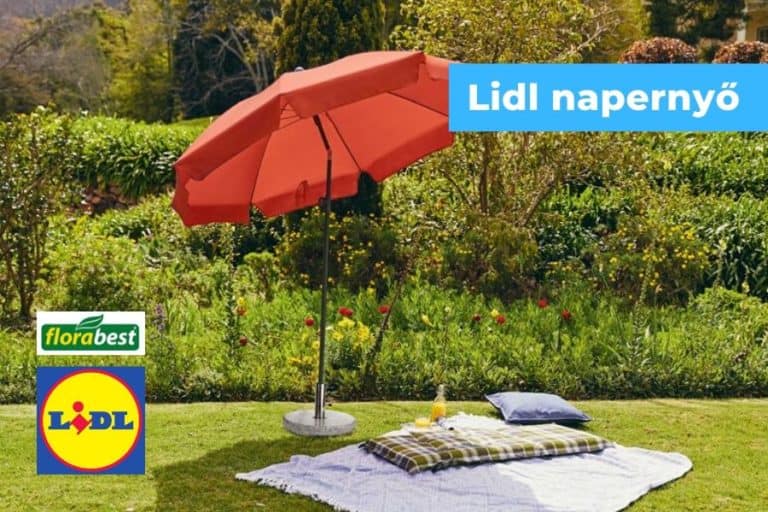 lidl napernyő