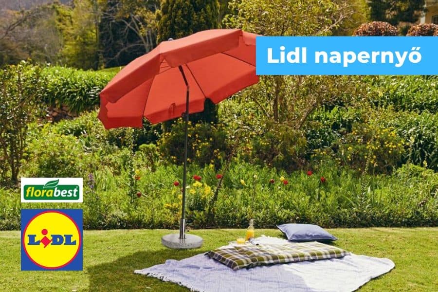 lidl napernyő