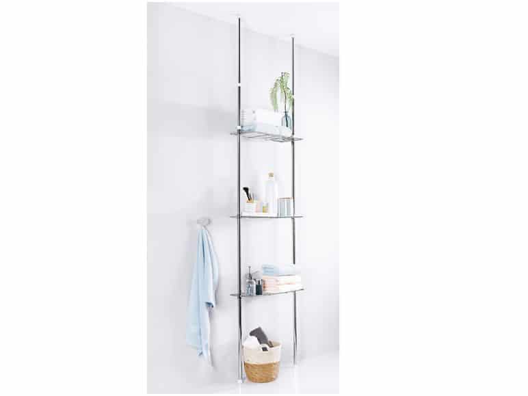 Teleszkópos fürdőszoba polc lidl