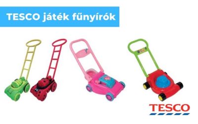 Játék fűnyíró Tesco