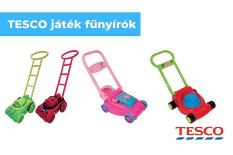 Játék fűnyíró Tesco