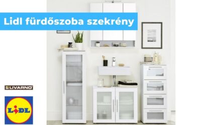 Lidl fürdőszoba szekrény
