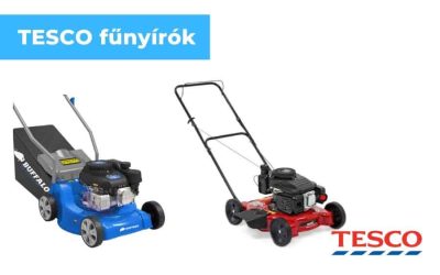 Tesco fűnyíró akció – benzines és elektromos típusok
