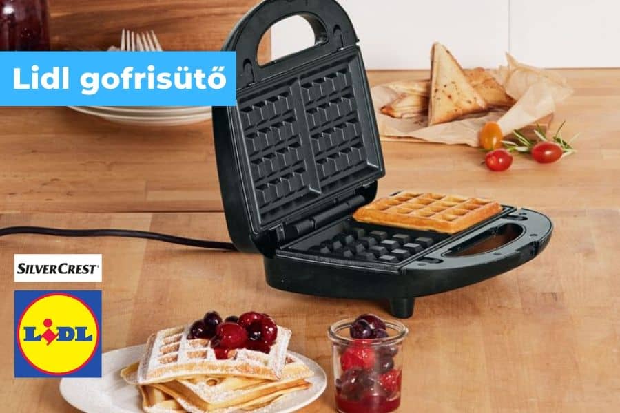 gofrisütő lidl