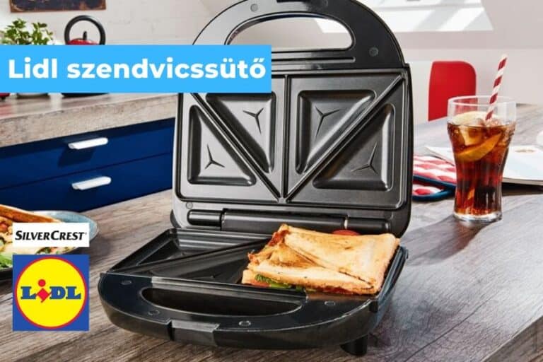 Lidl szendvicssütő – Silvercrest