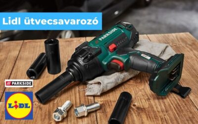 Parkside ütvecsavarozó a Lidl -től