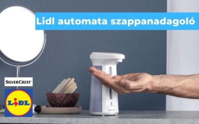 Silvercrest automata szappanadagoló Lidl