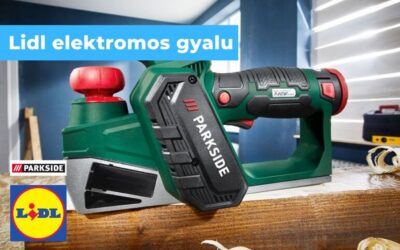 Parkside gyalu – elektromos gyalu a Lidl-től