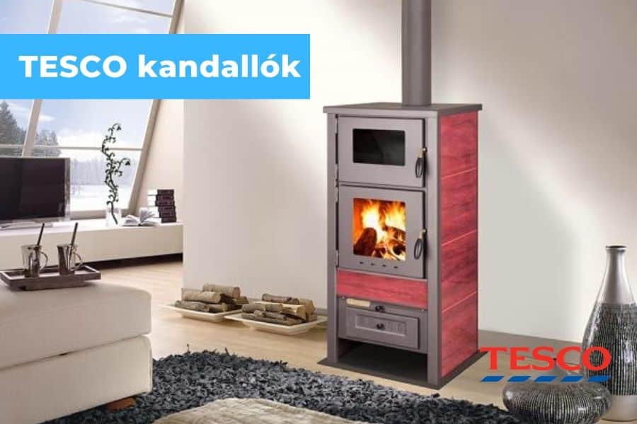 tesco kandalló