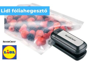 Silvercrest vákuumfóliázó gép Lidl