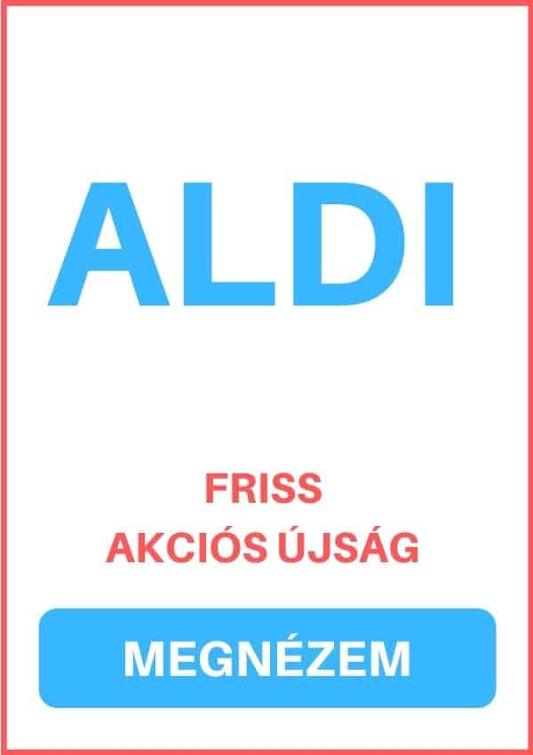 aldi akciós újság