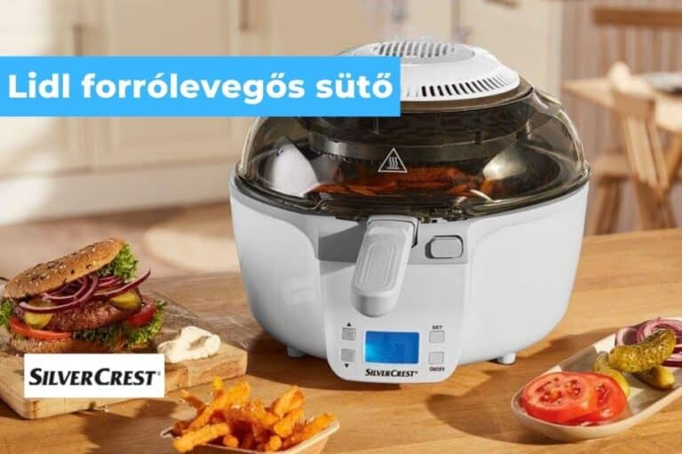 silvercrest forrólevegős sütő lidl kínálatában