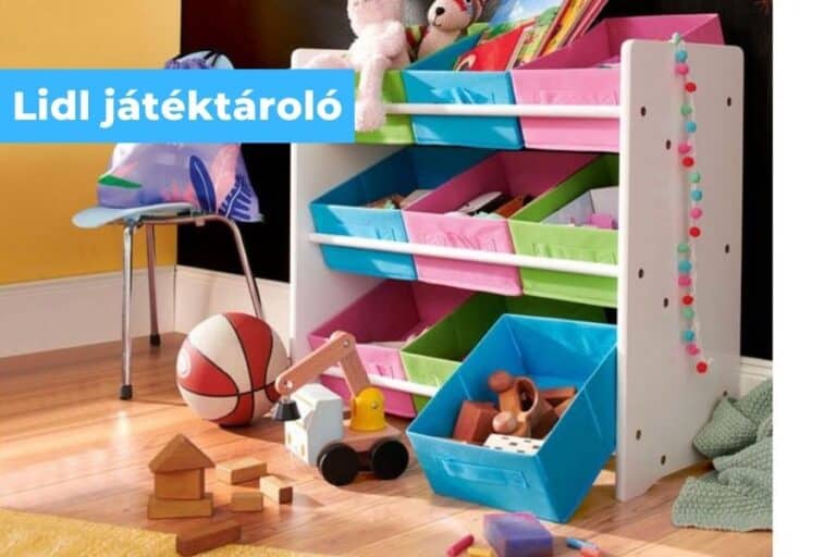 lidl játéktároló