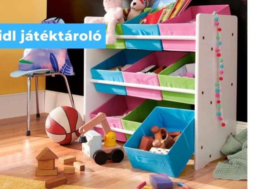 Lidl játéktároló – Livarno Living img