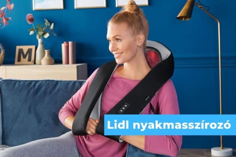 Lidl nyakmasszírozó – Silvercrest