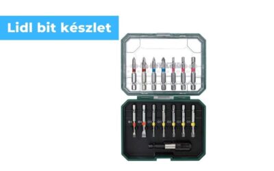Lidl bit készlet
