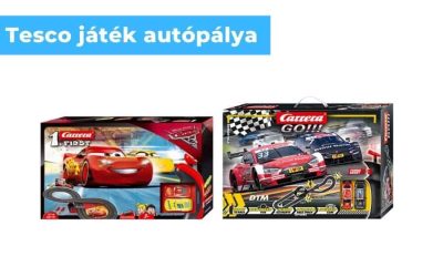 Játék autópálya tesco – Ajándék ötlet a kis versenyzőknek