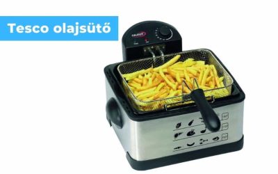 Tesco olajsütő – készíts ropogós finomságokat