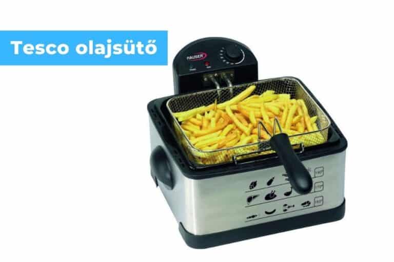 Tesco olajsütő – készíts ropogós finomságokat