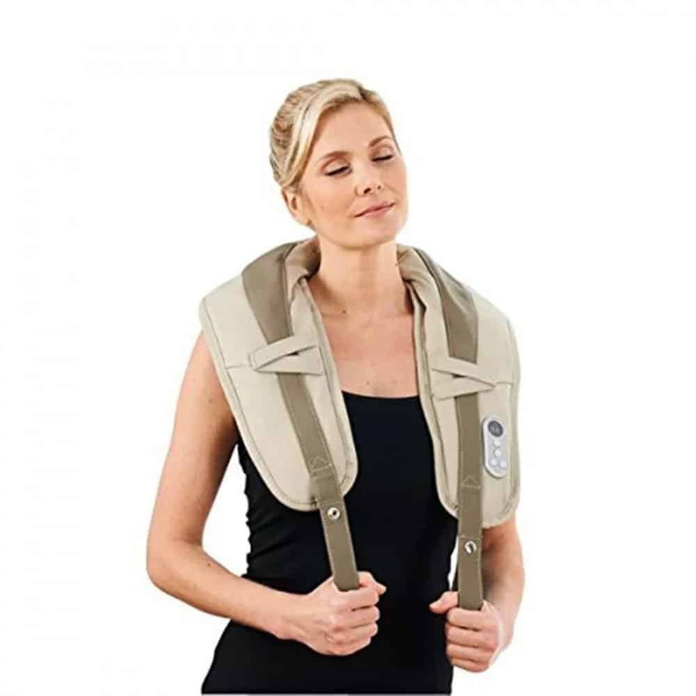 CERVICAL MASSAGE SHAWLS ELEKTROMOS VÁLL- ÉS NYAKMASSZÍROZÓ ÖV