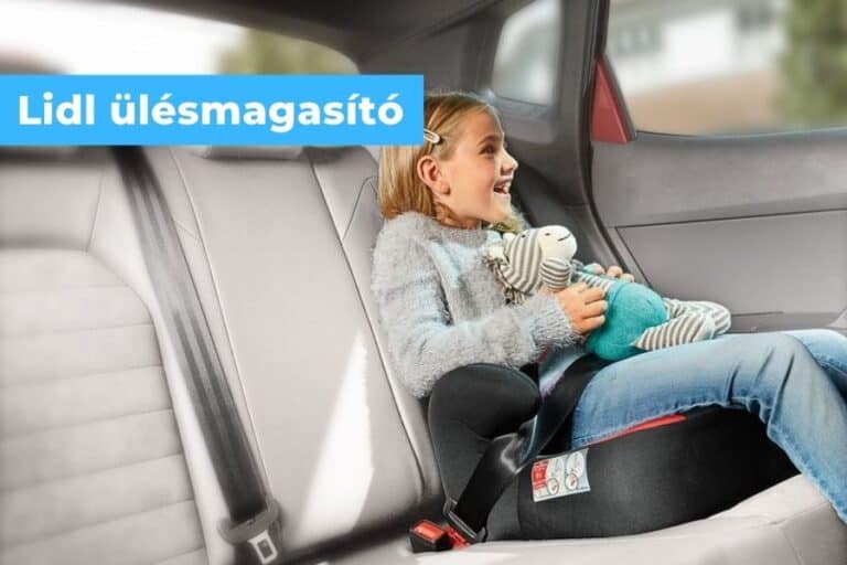 ülésmagasító lidl használat közben