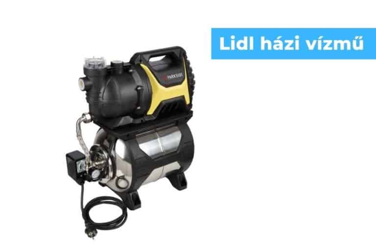 Lidl házi vízmű – Parkside