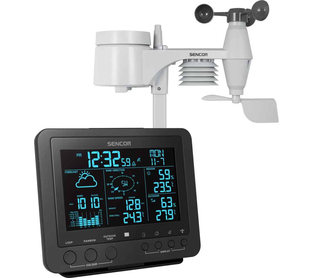Profi időjárás állomás SENCOR SWS 9700