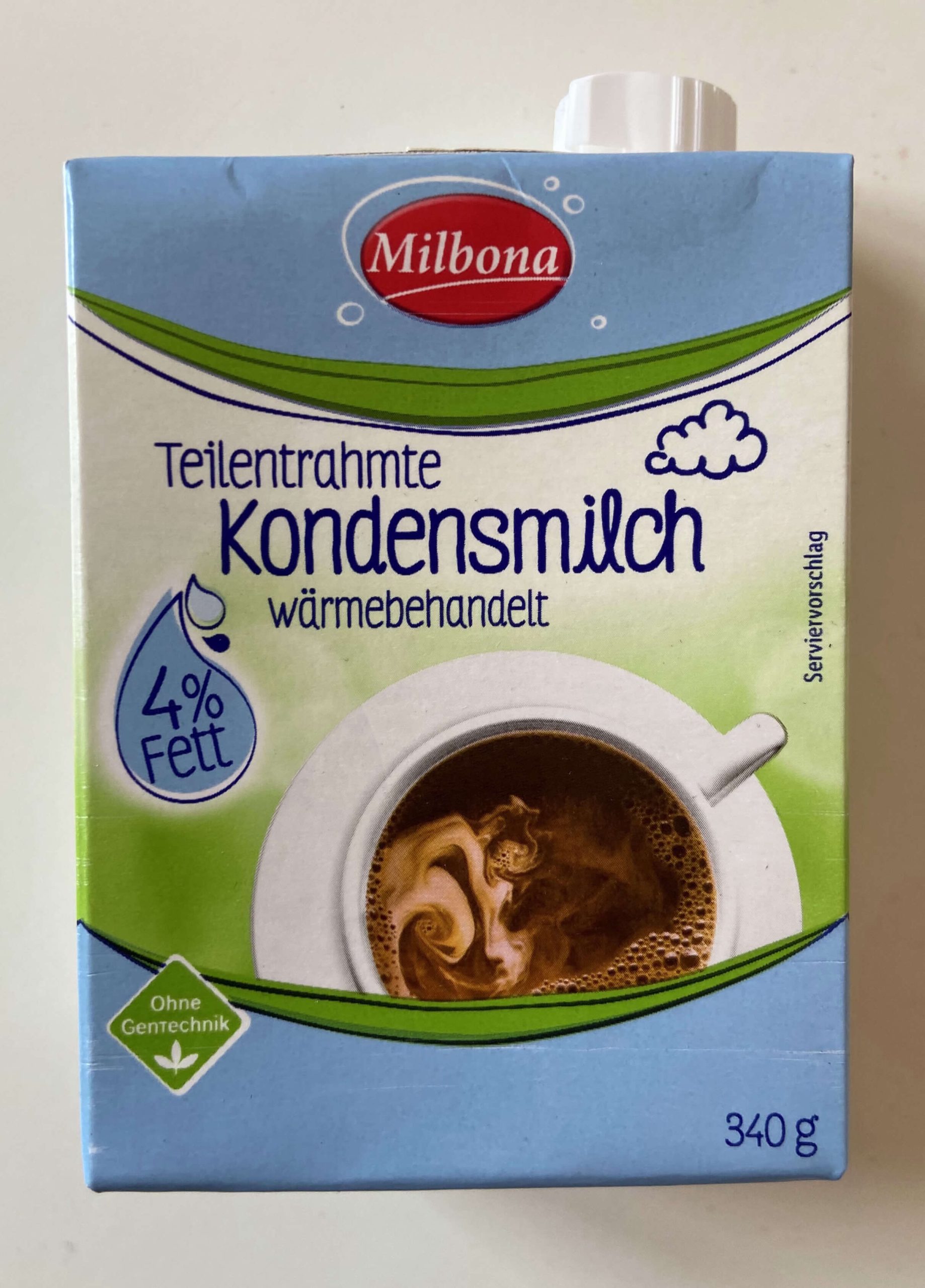 milbona sürített tej